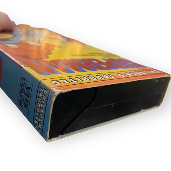 4 Vintage Casper the Friendly Ghost Cartoon Superman Raggedy Ann VHS Halloween - Picture 5 of 5